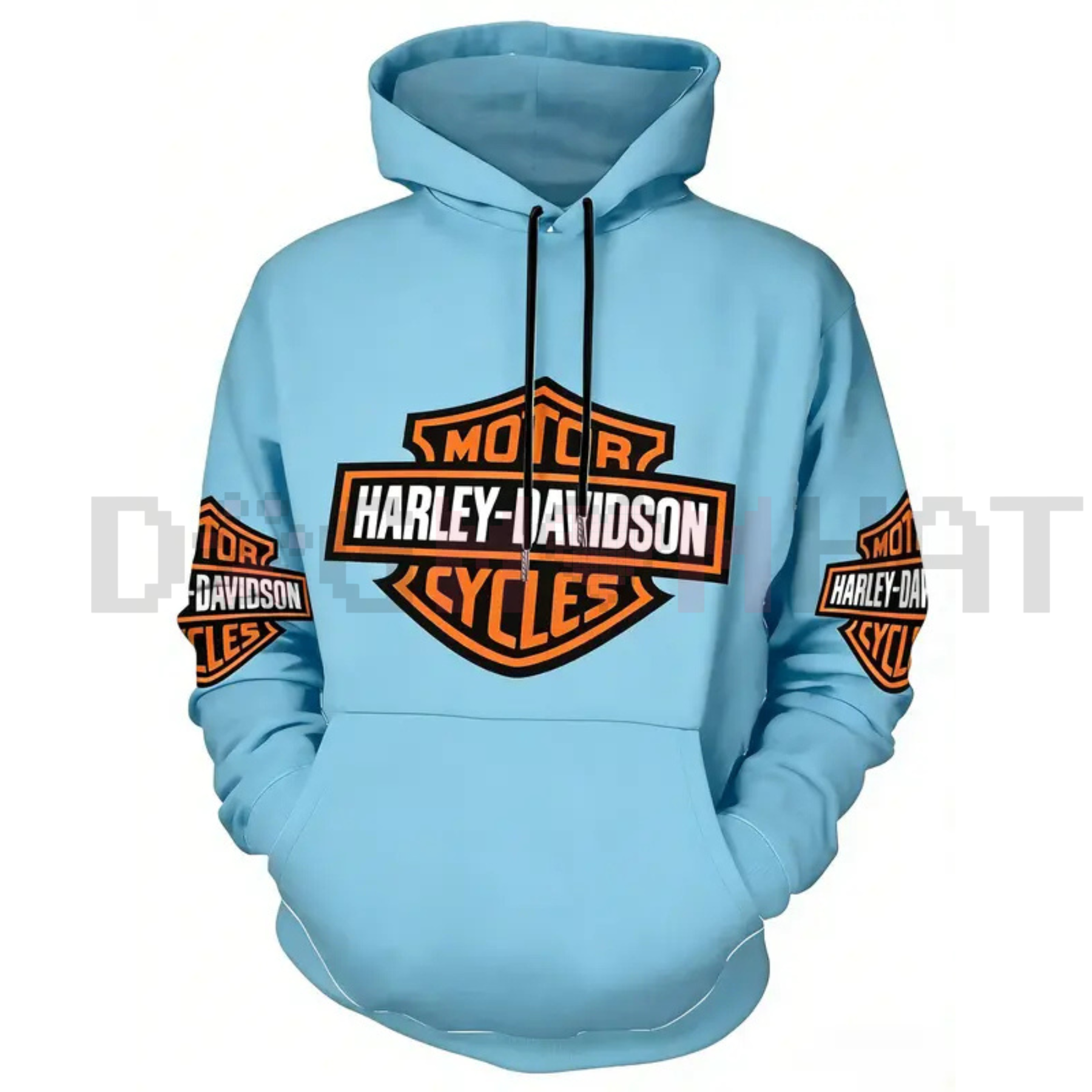 Harley-Davidson Logo Print Hoodie