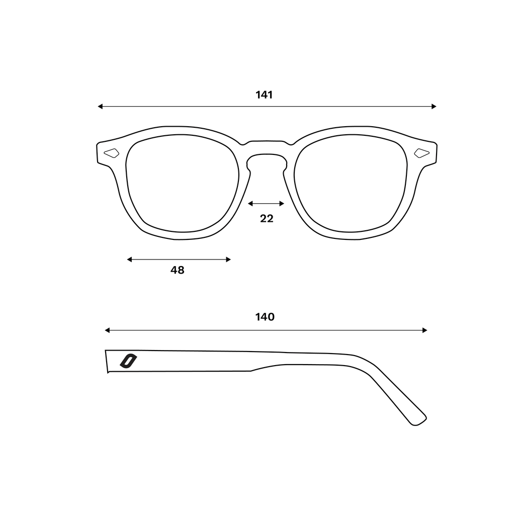 Aveiro- Unisex Bio Acetate Sunglasses