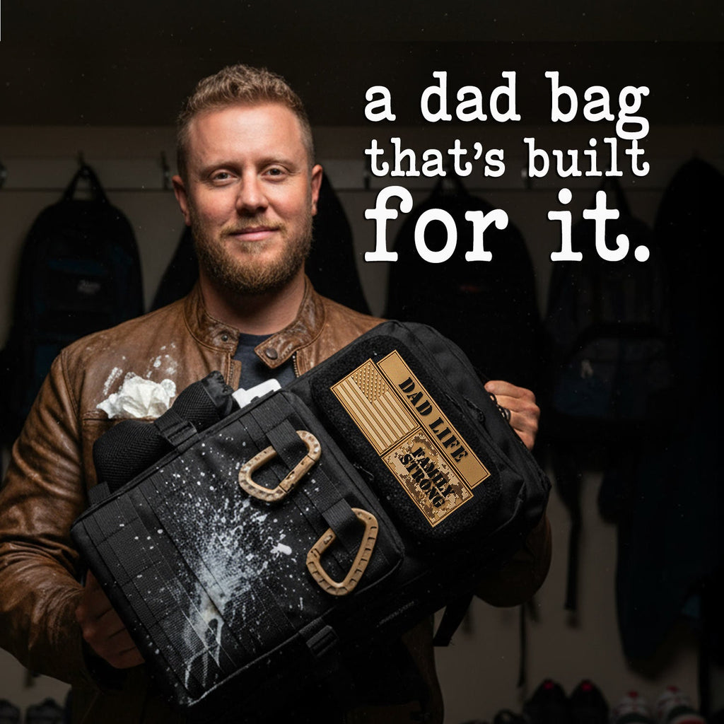 JUG 30L Dad Diaper Bag Backpack - Black