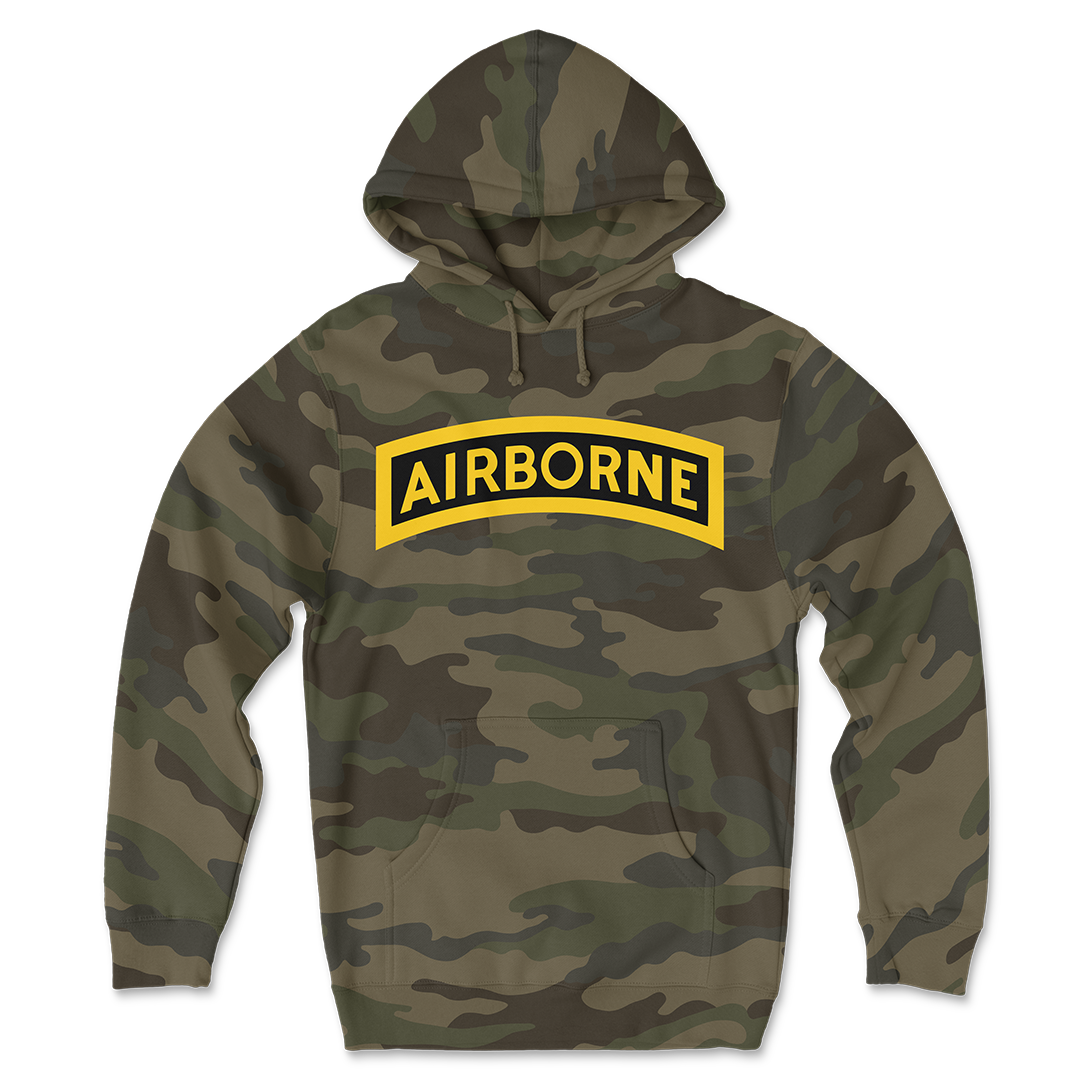 Airborne Tab Camo Hoodie
