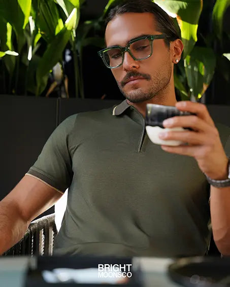 The Mercerized Cotton Polo (Olive)