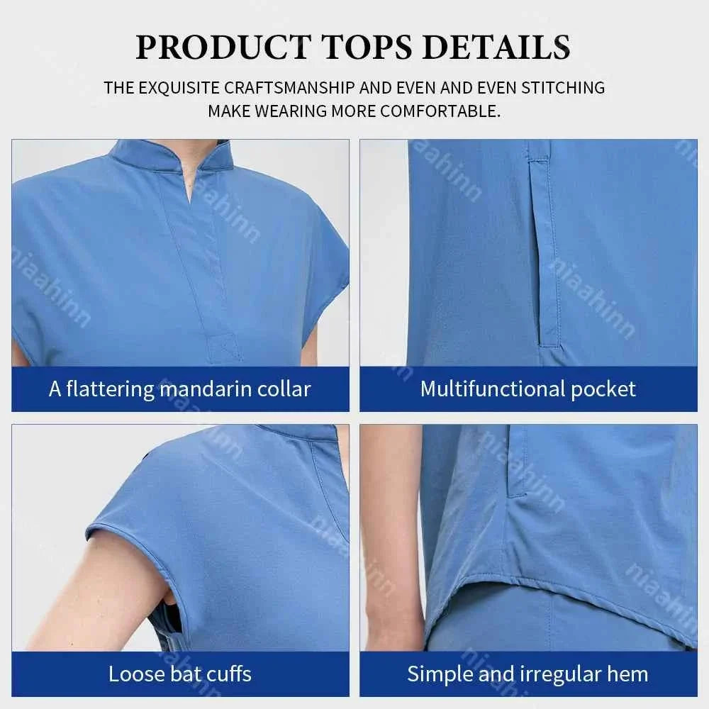 Unisex Medical Scrubs Set - Doctor/Nurse Uniforms
