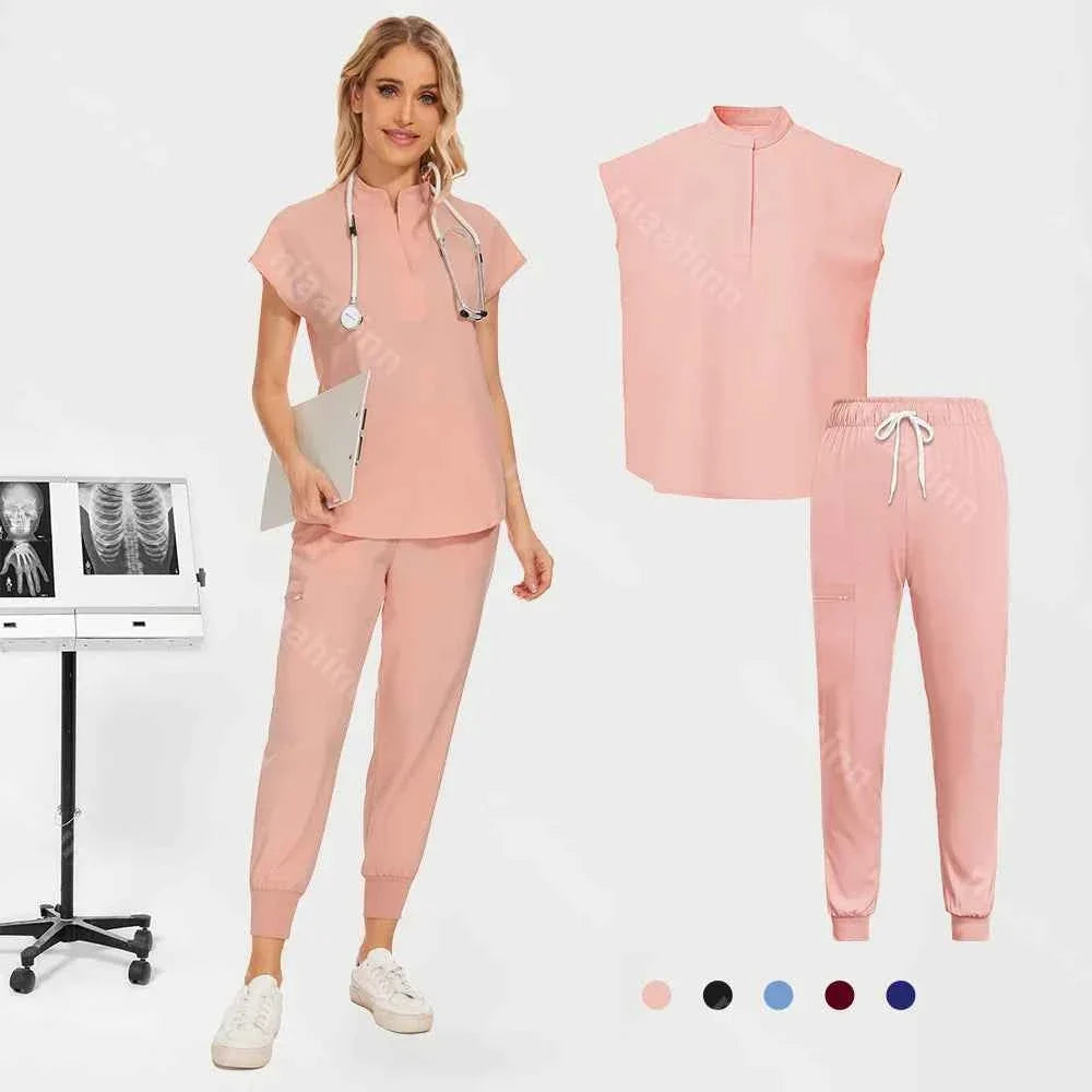 Unisex Medical Scrubs Set - Doctor/Nurse Uniforms