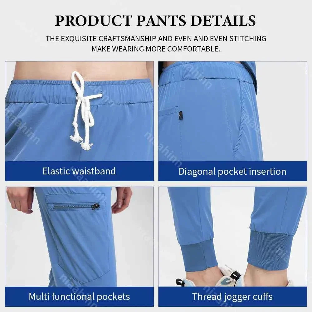 Unisex Medical Scrubs Set - Doctor/Nurse Uniforms