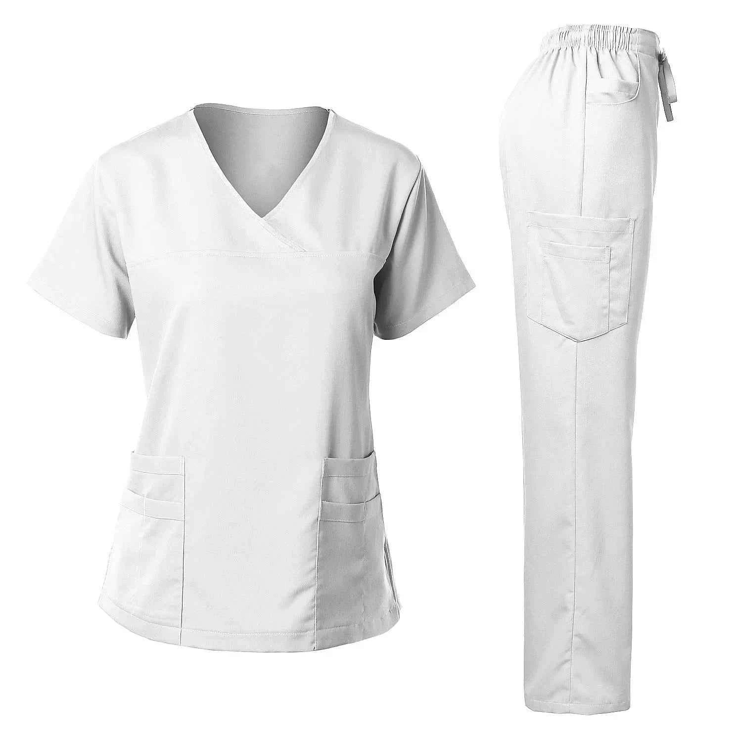 Women's Medical Scrub Uniform Set