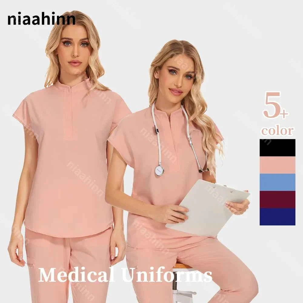 Unisex Medical Scrubs Set - Doctor/Nurse Uniforms