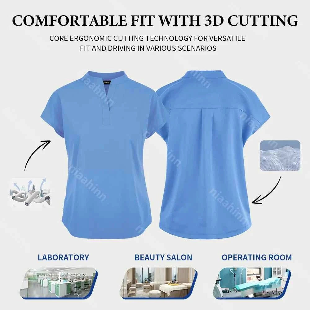 Unisex Medical Scrubs Set - Doctor/Nurse Uniforms