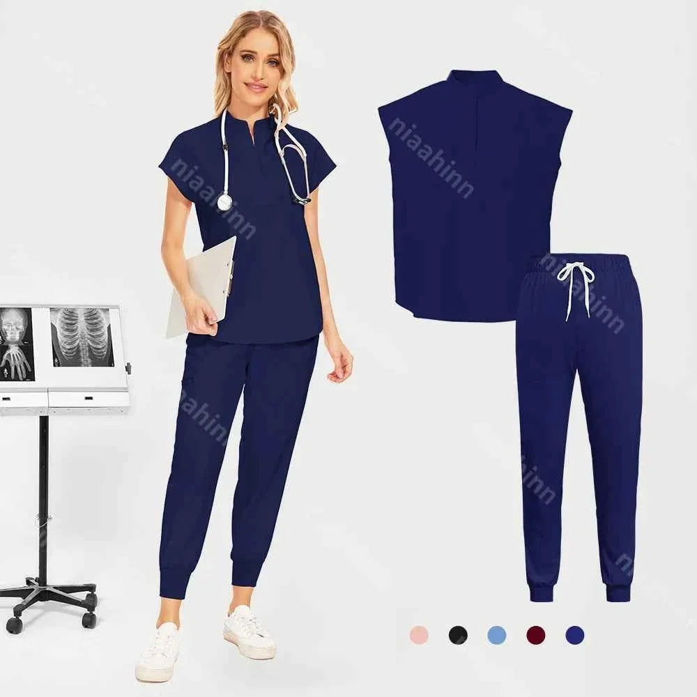 Unisex Medical Scrubs Set - Doctor/Nurse Uniforms