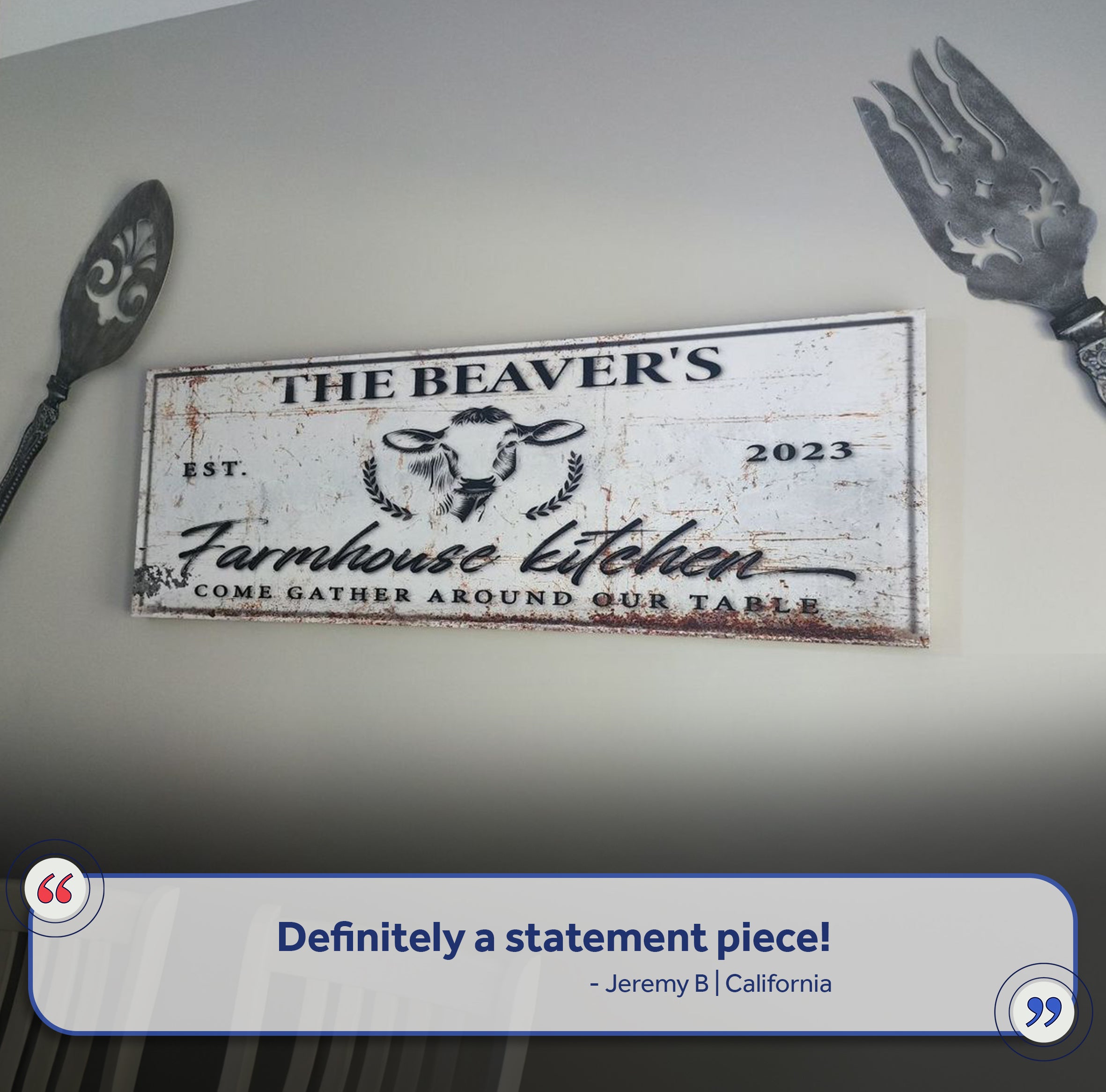 Farmhouse Kitchen Sign